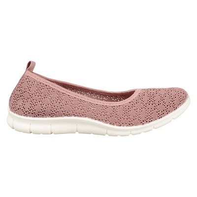 Knit ballet flat - Black