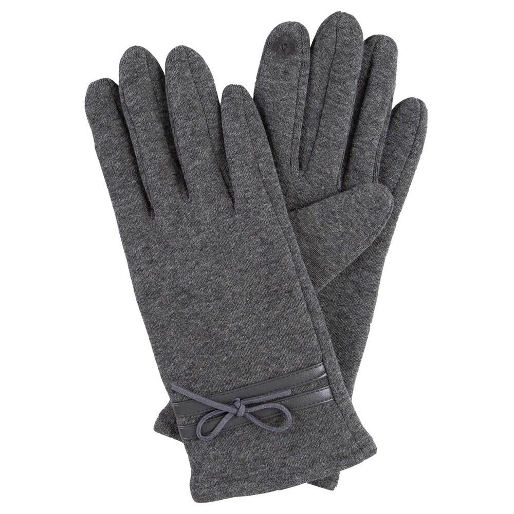 Knit touch-screen winter gloves