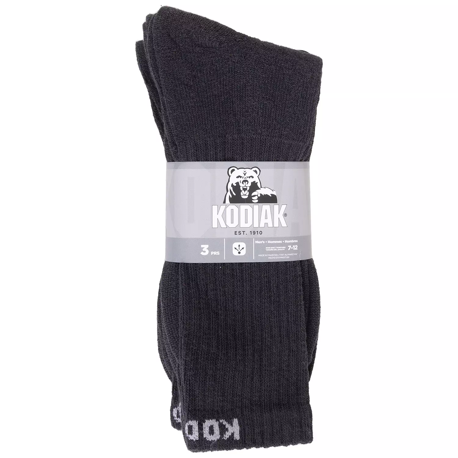Kodiak - Cotton blend socks, pk. of 3