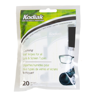 Kodiak - Lingettes humides nettoyantes, paq. de 20