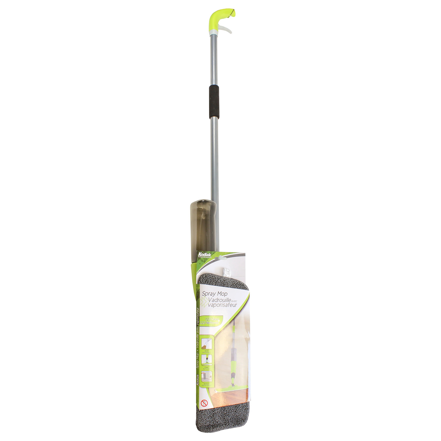 Kodiak - Spray mop with microfiber pad