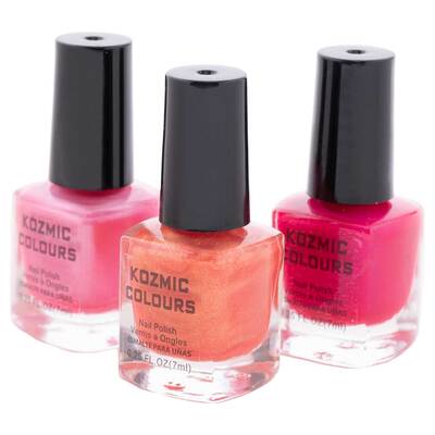 Kozmic Colours - Mini nail polish set, 3 pcs - Born Pretty