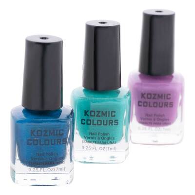 Kozmic Colours - Mini nail polish set, 3 pcs - Turn & Pose