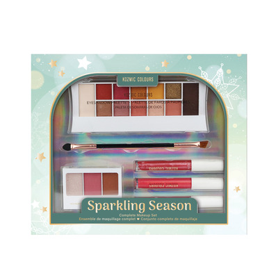 Kozmic Colours - Sparkling Season - Complete make-up set, 21 pcs