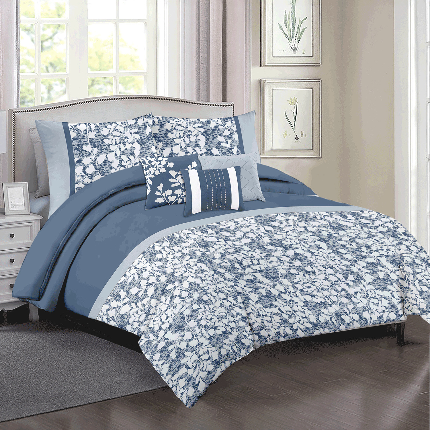 KYOTO - Printed comforter set, 7 pcs