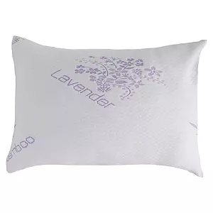 Lavender infused bamboo pillow, 20"x30" - Queen