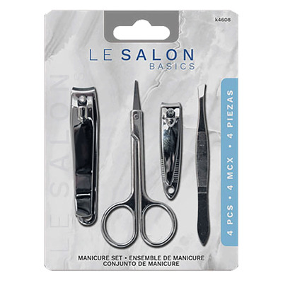 Le Salon Basics - Manicure set, 4 pcs