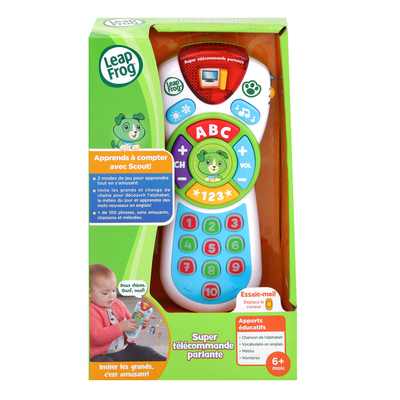 LeapFrog - Scout's Learning Lights Remote Deluxe - French edition
