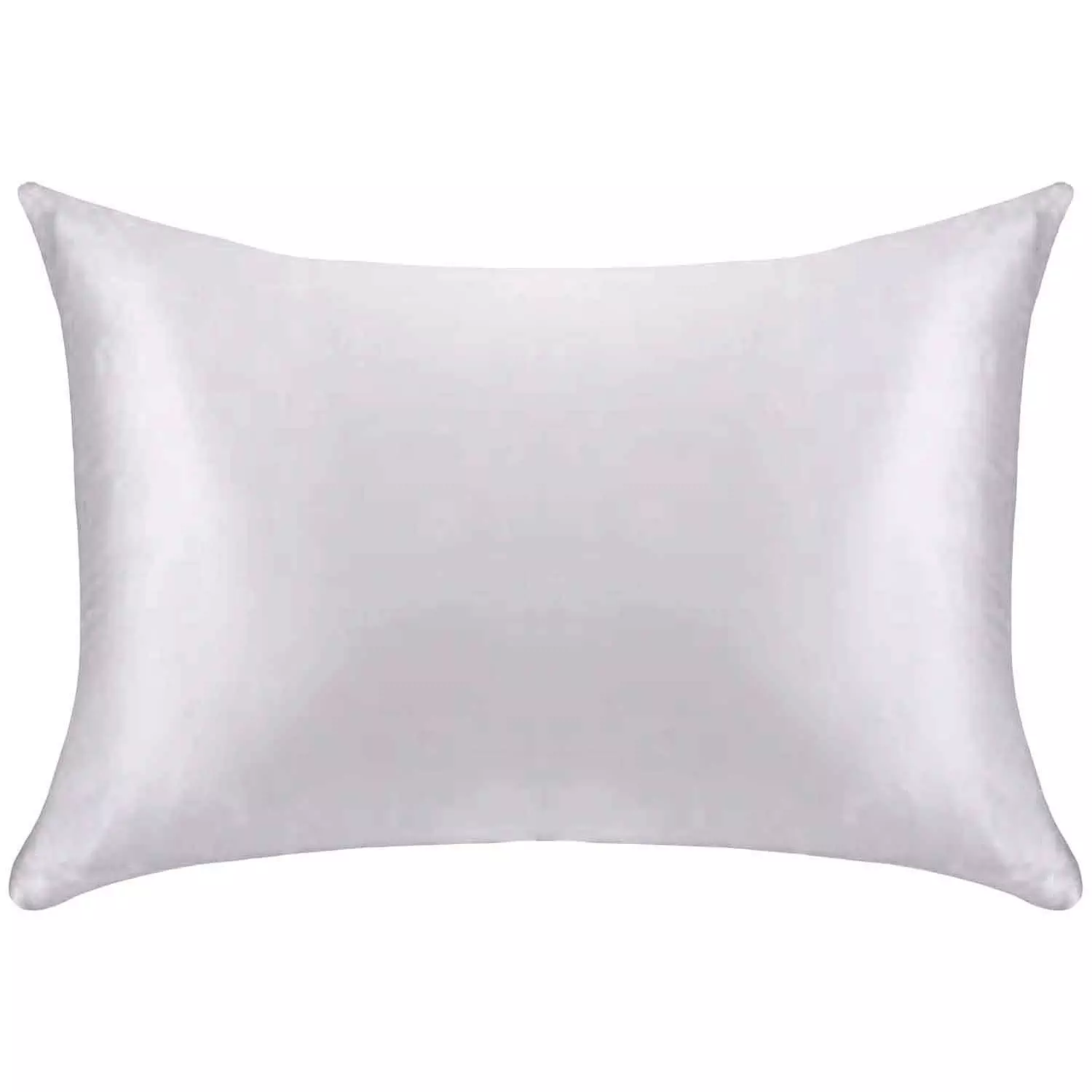 Light taupe satin pillowcases, pk. of 2