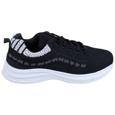 Lightweight mesh sports shoes - Black