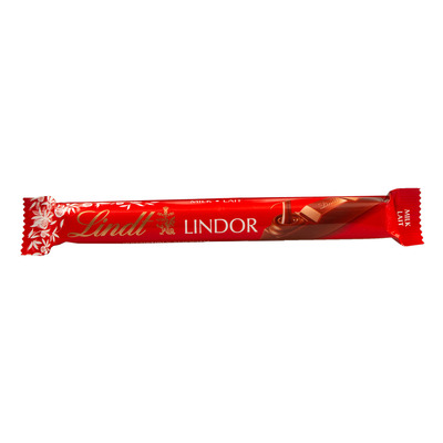 Lindt - Lindor - Barre de truffes au chocolat au lait, 38g