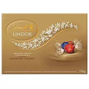 Lindt - Lindor - Bo&icirc;te cadeau de chocolats assortis, 156g