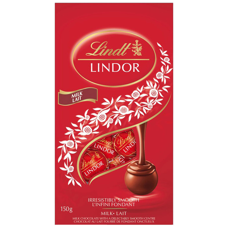Lindt - Lindor - Milk chocolate truffles, 150g