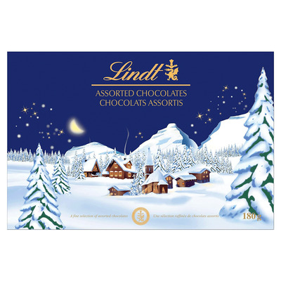 Lindt - Pays des merveilles d'hiver - Boîte de chocolats assortis, 180g