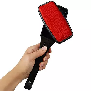 Lint brush with rotating head