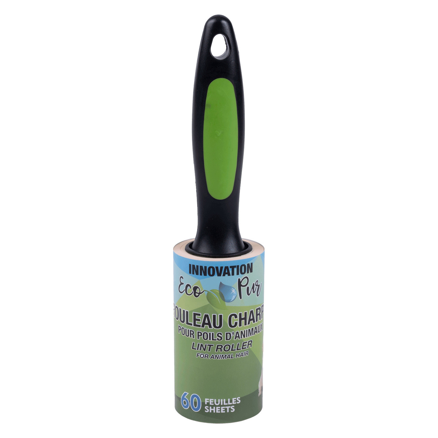 Lint roller extra sticky adhesive sheets refill, 60 sheets