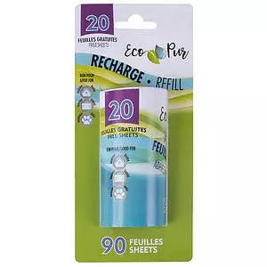 Lint roller refill, 90 sheets  20 free