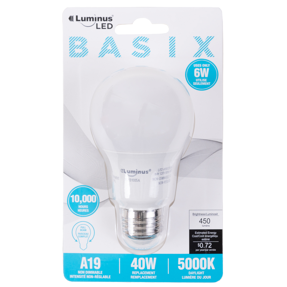 Luminus - Basix - Ampoule DEL, 6W