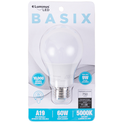 Luminus - Basix - Ampoule DEL, 9W