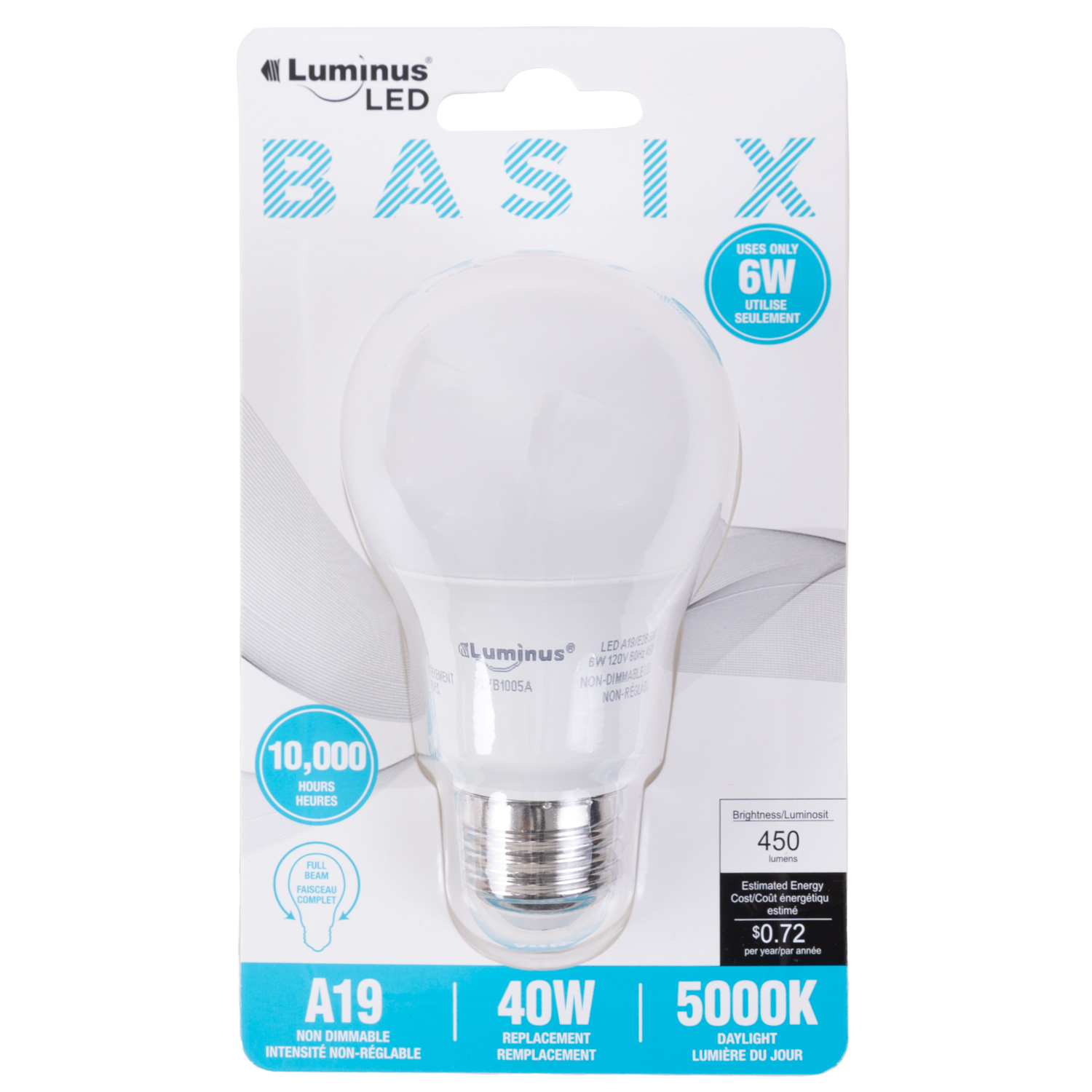 Luminus - Basix - LED lightbulb, 6W