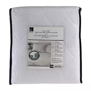 Luxury quilted mattress cover
