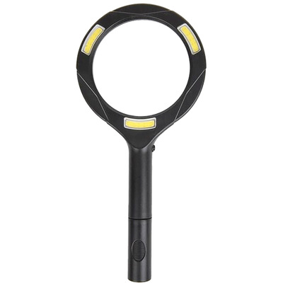 Magnifier with LED lighting and COB technology