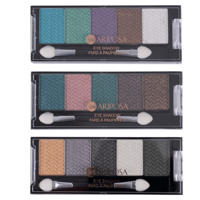 Mariposa - 5-color eyeshadow palette collection, pk. of 3 - Tango
