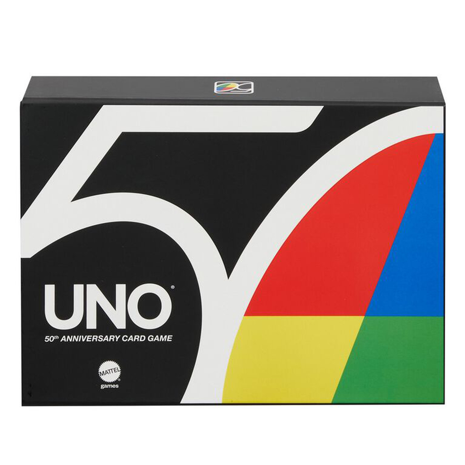 Mattel - UNO - 50th Anniversary Premium Card Game | Rossy