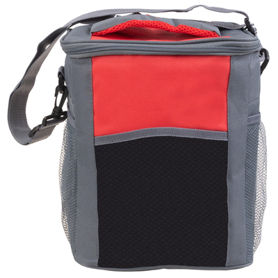 Medium insulated cooler bag, 18 can capacity - Red