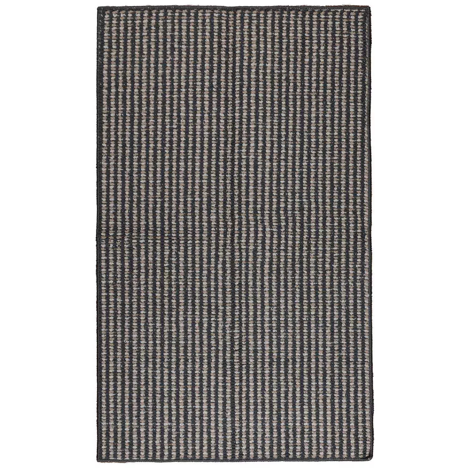 MELISANDRA Collection, indoor accent rug, grey trellis chenille, 2.5'x4'