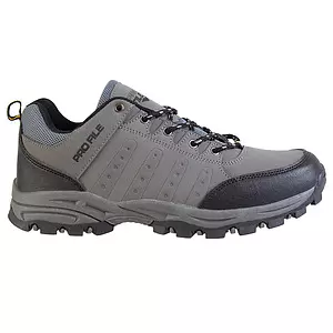Men's 2-toned, lace-up hiking shoes