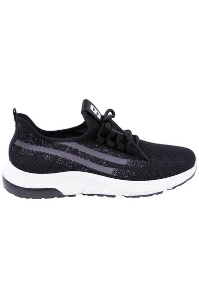 Men's mesh knitted, lace-up sneakers