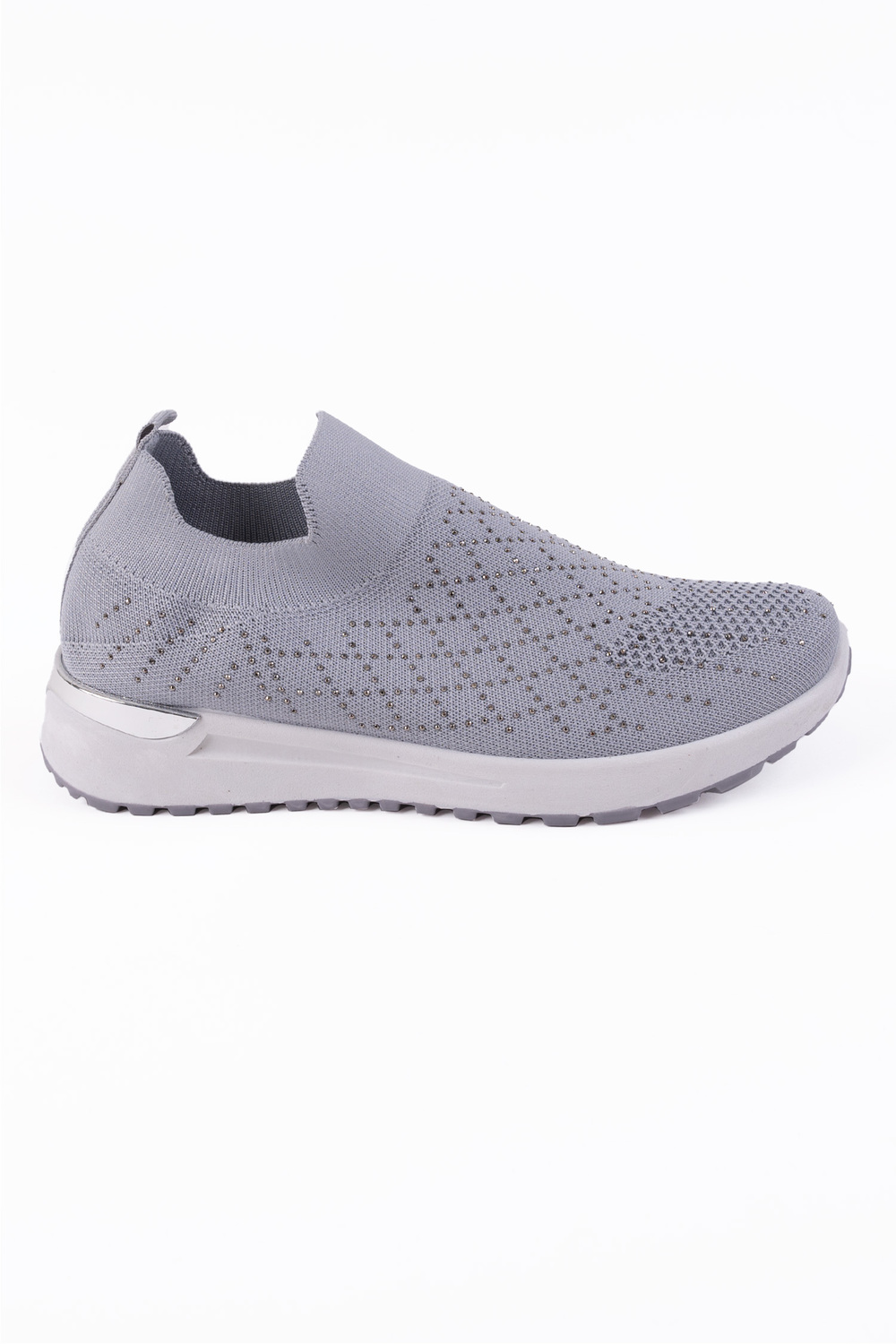 Mesh knit slip-on sneaker