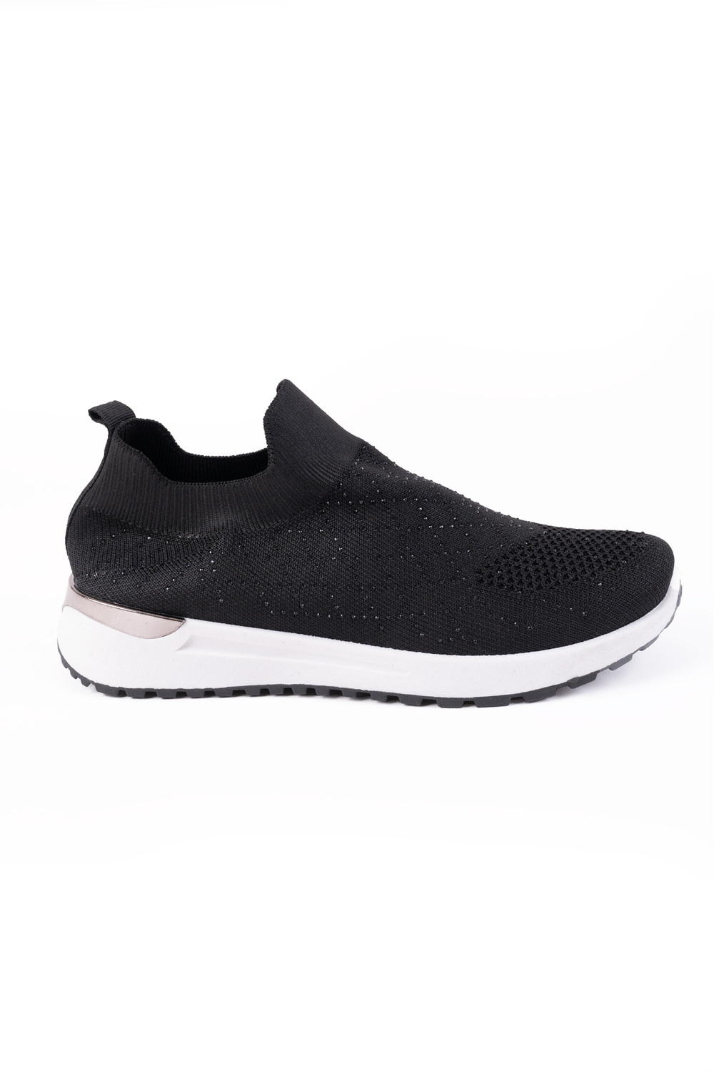 Mesh knit slip-on sneaker