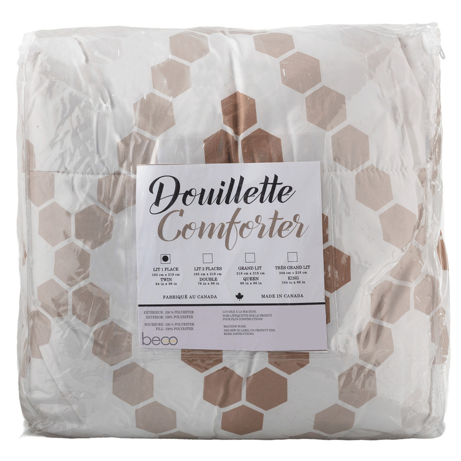 Microfiber comforter