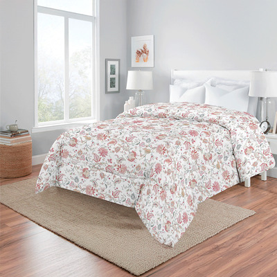 Microfiber comforter set, Orange leaves