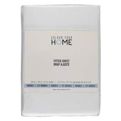 Microfiber fitted sheet