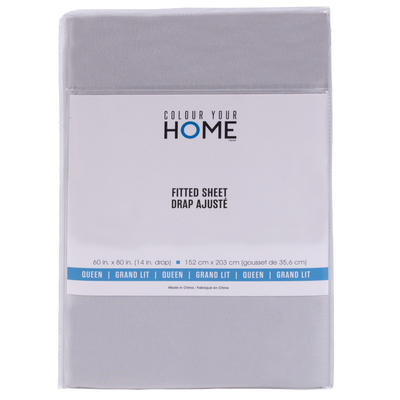 Microfiber fitted sheet