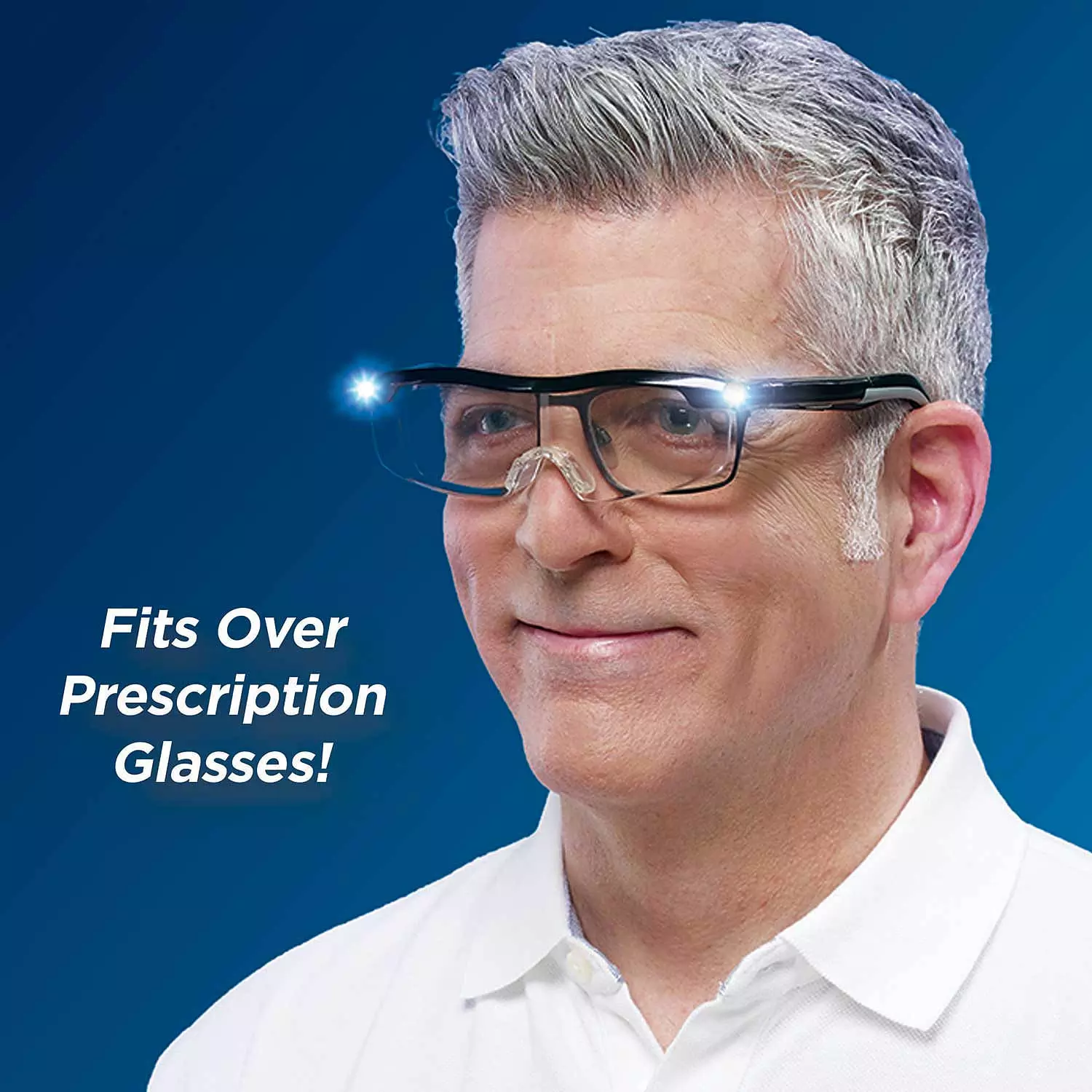 Mighty Sight - LED magnifying eyewear. Colour: black. Size: one size fits  most