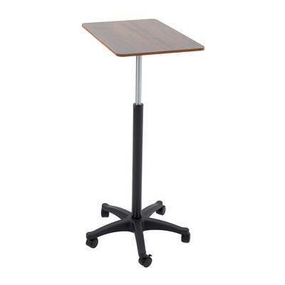 Mobile table with adjustable height - Square