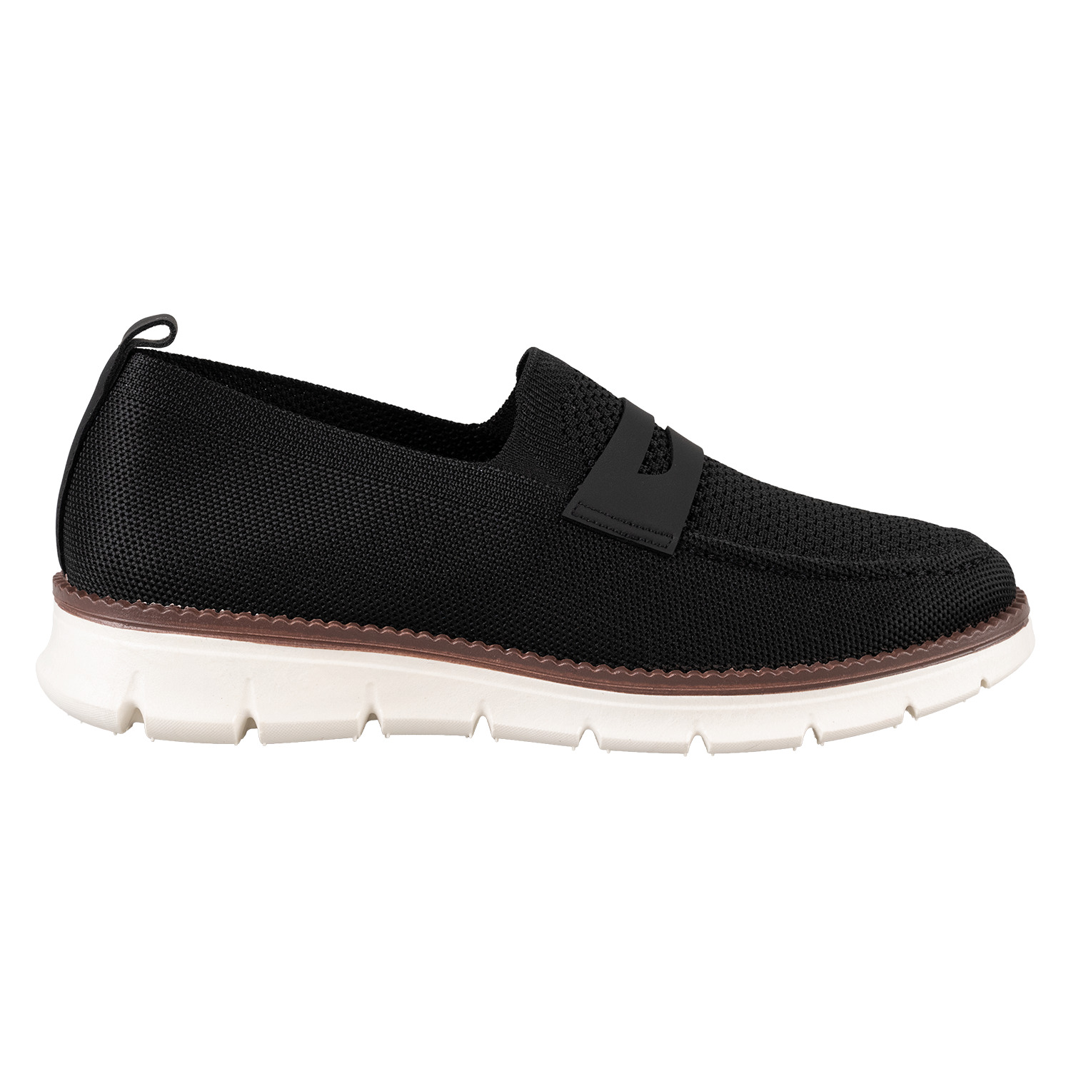 Mocassin en tricot