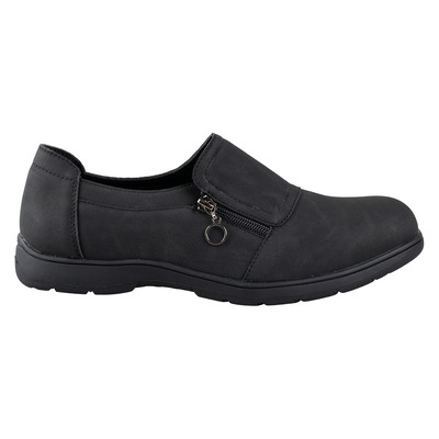 Mocassins classiques avec fermeture &agrave; glissi&egrave;re