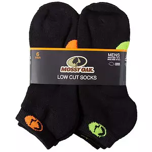 Mossy Oak - Men's low cut socks, 6 pairs