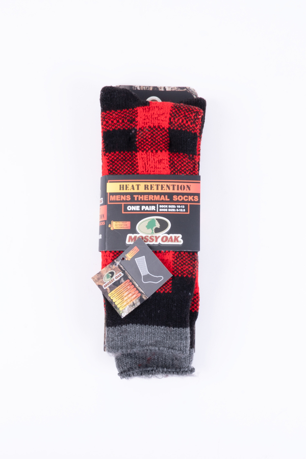Mossy Oak - Men's thermal socks with heat retention, 1 pair