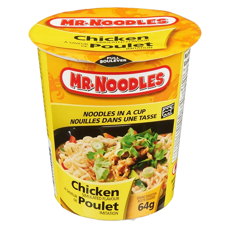 Mr. Noodles - Chicken flavoured ramen noodles cup