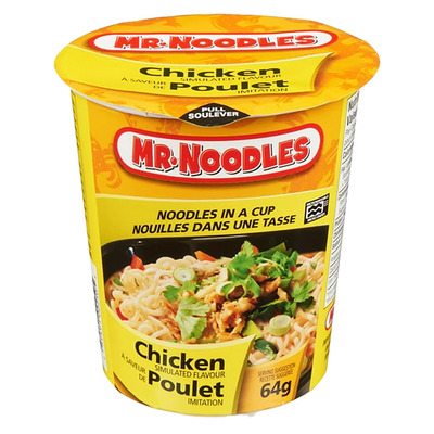 Mr. Noodles - Chicken flavoured ramen noodles cup