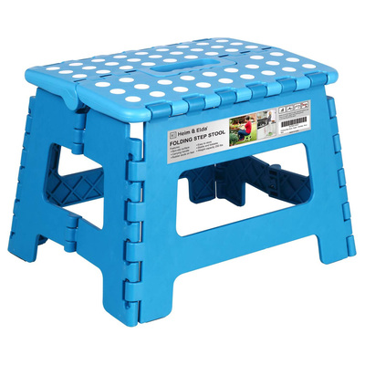 Muti-functional folding step stool, 9"