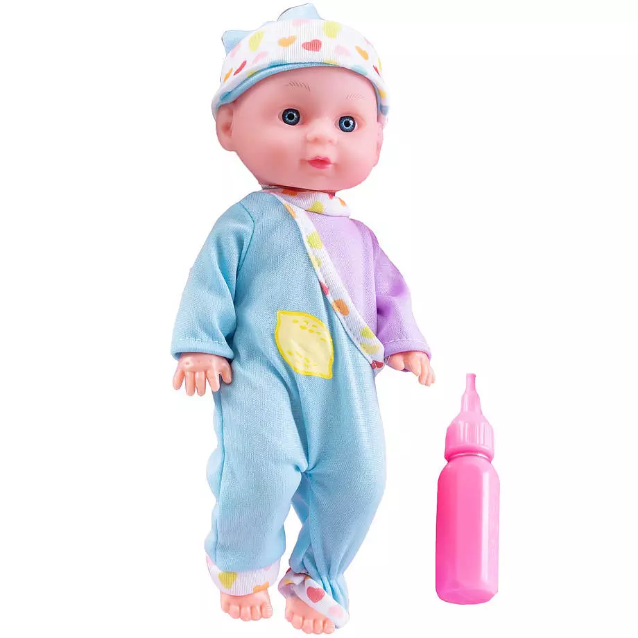 My First Pal baby doll, blue