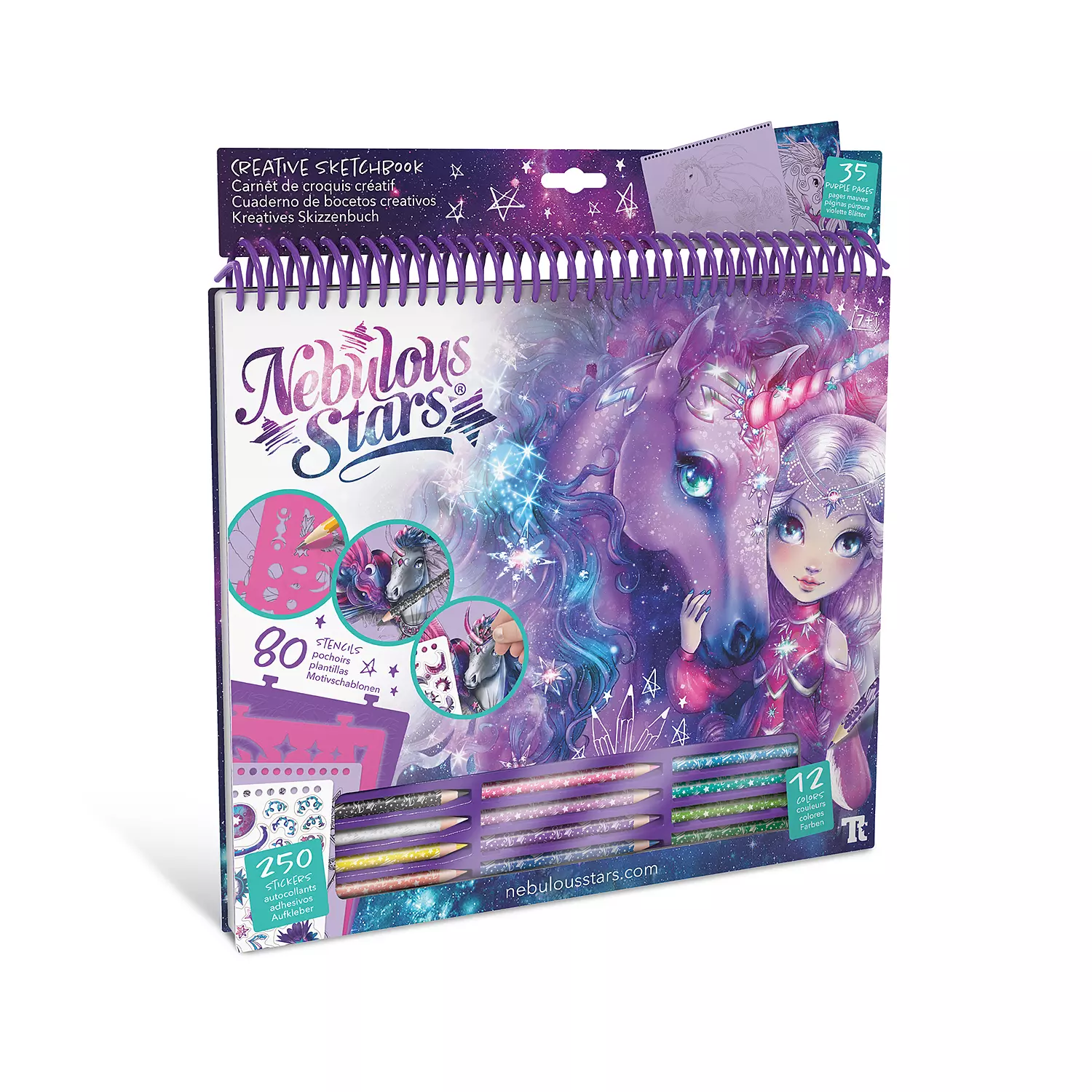 Nebulous Stars - Creative sketchbook, fantasy horses