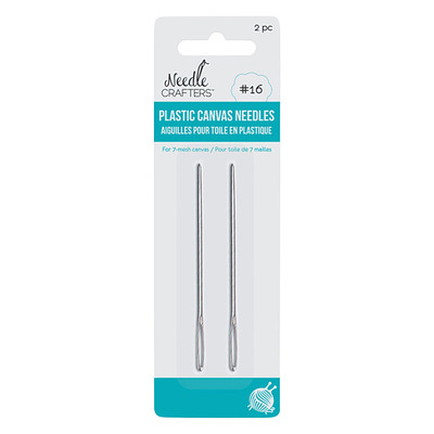 Needle Crafters - Plastic canvas needles, pk. of 2